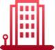 Building icon red-1