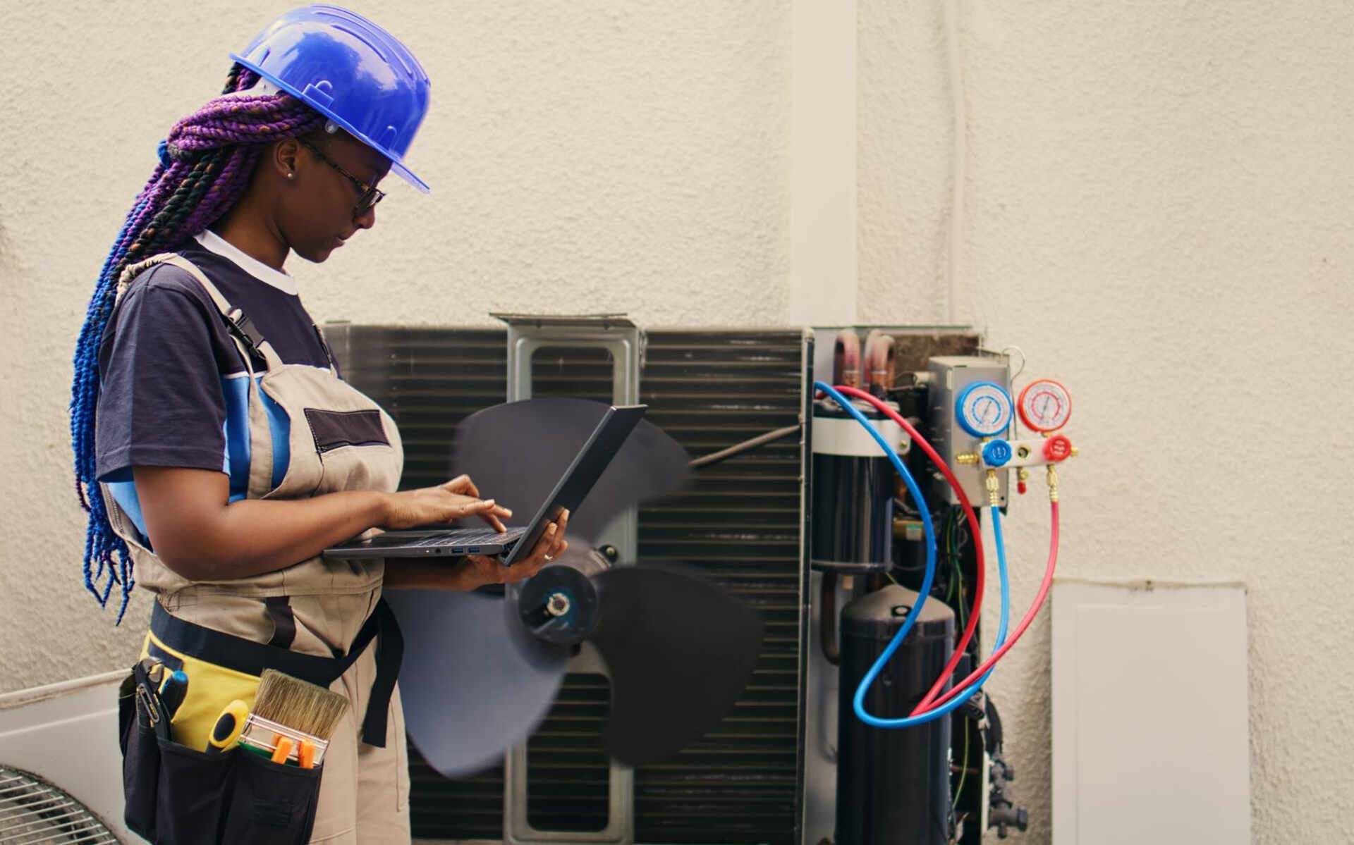 Raiven heat pump installation