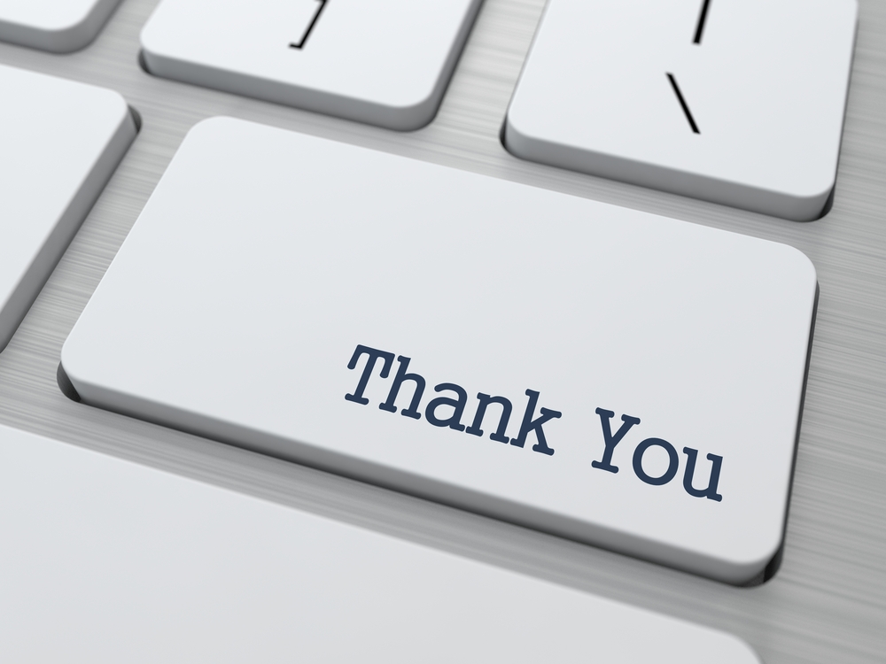 Thank You Button on Modern Computer Keyboard with Word Partners on It. Thank You Button on Modern Computer Keyboard with Word Partners on It.